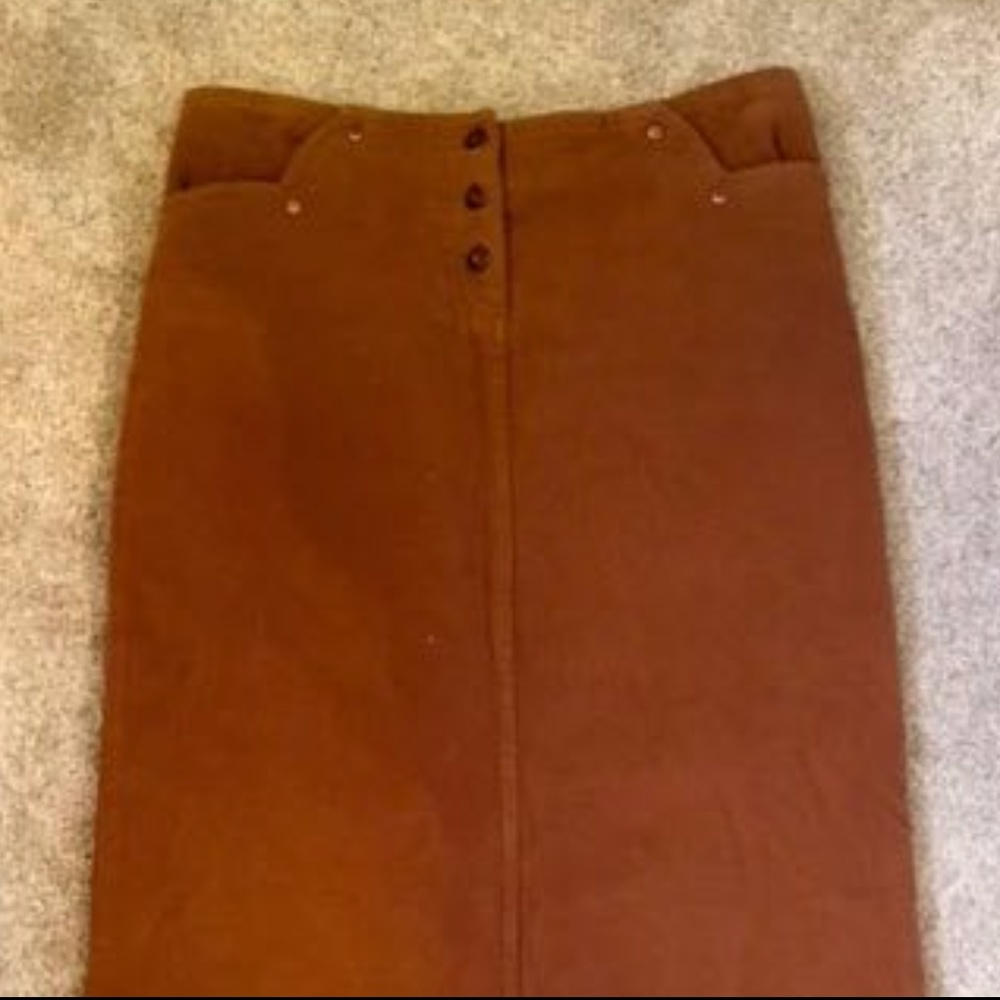 Anthropologie Sitwell Full Length Skirt